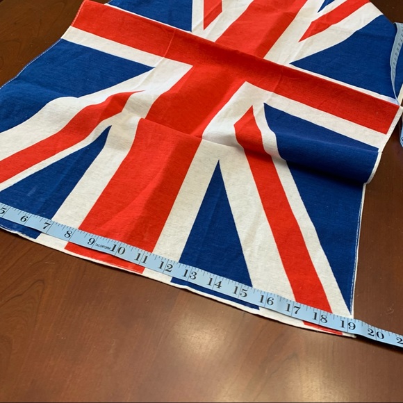 NEW- Union Flag/Jack British clothe flag placement fabric cotton decor - Picture 10 of 10